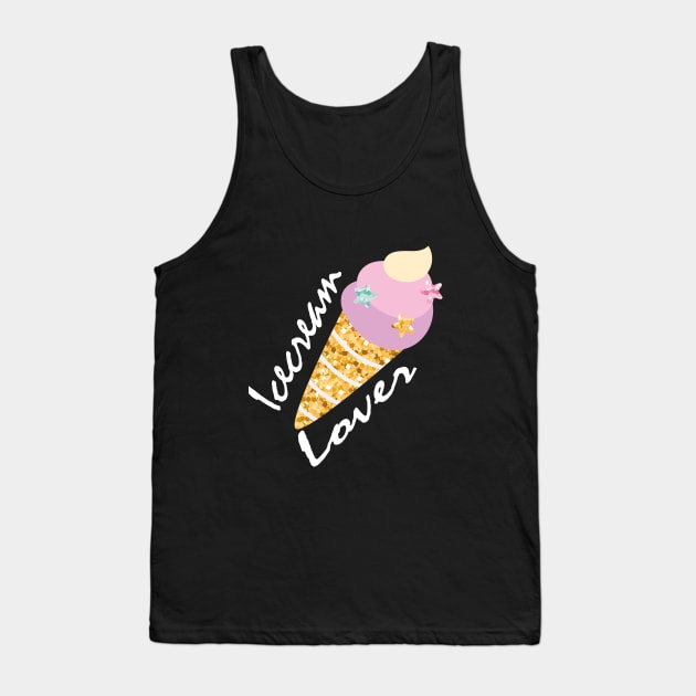 Icecream lover Tank Top by Gaming girly arts